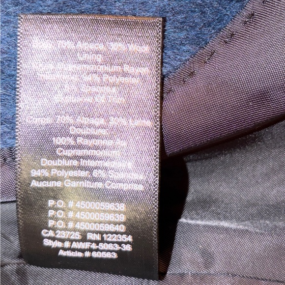 Wilfred Deep Blue Jacket - Picture 10 of 10